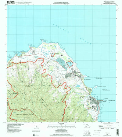 United States Geological Survey Kahuku, HI (1998, 24000-Scale) digital map