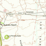 United States Geological Survey Kahuku Ranch, HI (1962, 24000-Scale) digital map