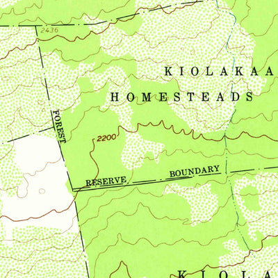 United States Geological Survey Kahuku Ranch, HI (1981, 24000-Scale) digital map