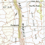 United States Geological Survey Kahuku Ranch, HI (1995, 24000-Scale) digital map