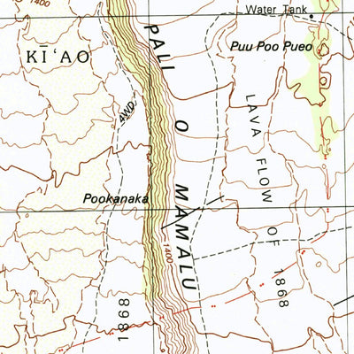 United States Geological Survey Kahuku Ranch, HI (1995, 24000-Scale) digital map