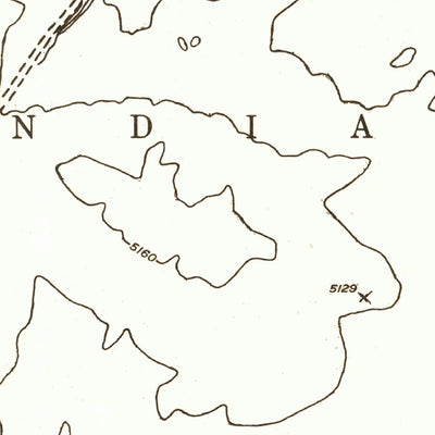 United States Geological Survey Kaibab, AZ (1954, 24000-Scale) digital map