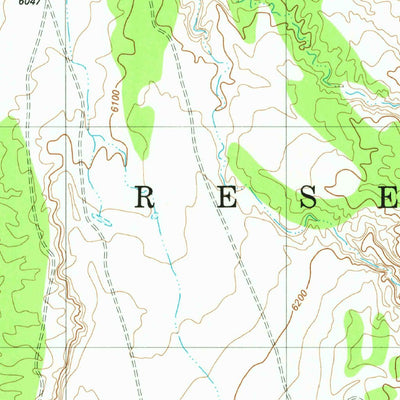 United States Geological Survey Kaibito, AZ (1981, 24000-Scale) digital map