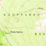 United States Geological Survey Kailua, HI (1959, 24000-Scale) digital map