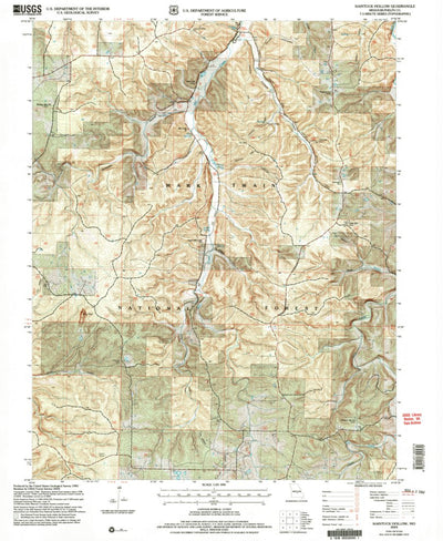 United States Geological Survey Kaintuck Hollow, MO (2004, 24000-Scale) digital map
