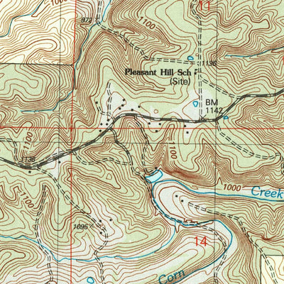 United States Geological Survey Kaintuck Hollow, MO (2004, 24000-Scale) digital map