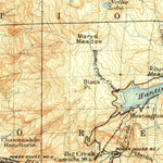 United States Geological Survey Kaiser, CA (1904, 125000-Scale) digital map