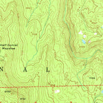 United States Geological Survey Kaiser Peak, CA (1953, 62500-Scale) digital map