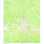 United States Geological Survey Kaiser Peak, CA (1982, 24000-Scale) digital map