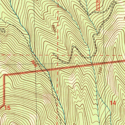 United States Geological Survey Kaiser Peak, CA (2004, 24000-Scale) digital map