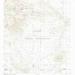United States Geological Survey Kaka, AZ (1986, 24000-Scale) digital map