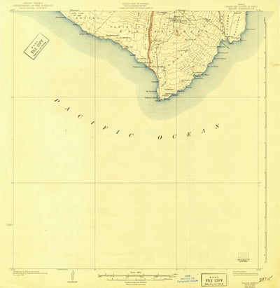 United States Geological Survey Kalae, HI (1924, 62500-Scale) digital map