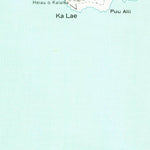United States Geological Survey Kalae, HI (1962, 24000-Scale) digital map