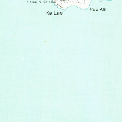United States Geological Survey Kalae, HI (1962, 24000-Scale) digital map