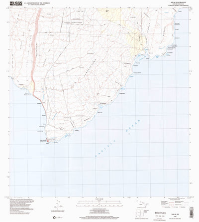 United States Geological Survey Kalae, HI (1995, 24000-Scale) digital map