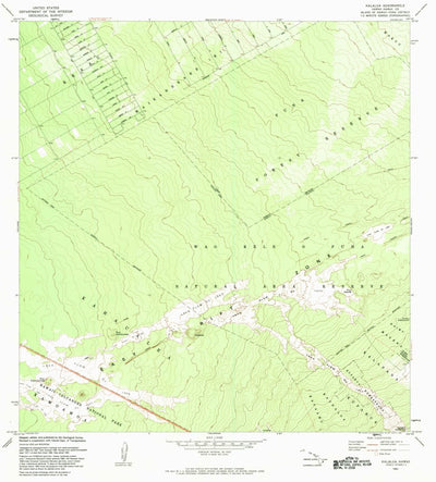 United States Geological Survey Kalalua, HI (1982, 24000-Scale) digital map