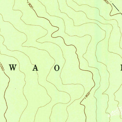 United States Geological Survey Kalalua, HI (1982, 24000-Scale) digital map