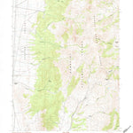 United States Geological Survey Kalamazoo Summit, NV (1982, 24000-Scale) digital map