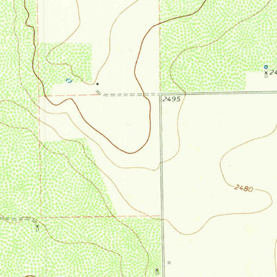 United States Geological Survey Kalgary, TX (1966, 24000-Scale) digital map