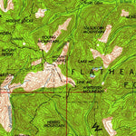 United States Geological Survey Kalispell, MT (1961, 250000-Scale) digital map
