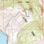 United States Geological Survey Kalispell, MT (1994, 24000-Scale) digital map