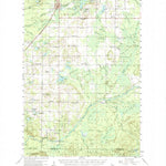 United States Geological Survey Kalkaska, MI (1956, 62500-Scale) digital map