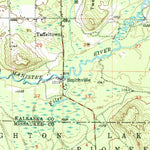 United States Geological Survey Kalkaska, MI (1956, 62500-Scale) digital map