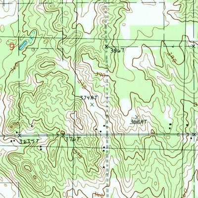 United States Geological Survey Kalkaska, MI (1985, 24000-Scale) digital map