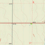 United States Geological Survey Kalvesta, KS (1974, 24000-Scale) digital map