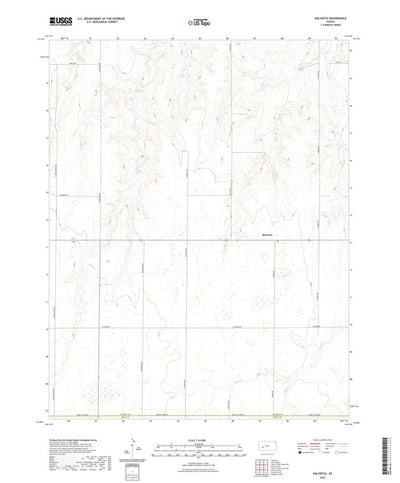 United States Geological Survey Kalvesta, KS (2022, 24000-Scale) digital map