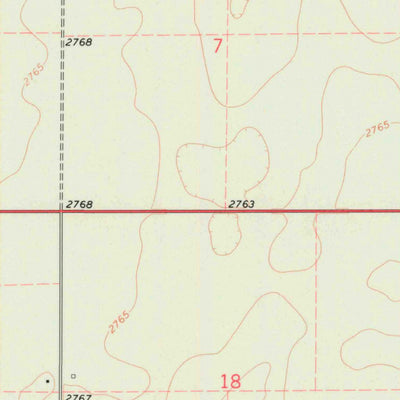 United States Geological Survey Kalvesta SW, KS (1974, 24000-Scale) digital map