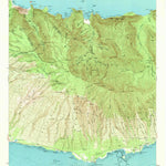 United States Geological Survey Kamalo, HI (1968, 24000-Scale) digital map