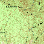 United States Geological Survey Kamalo, HI (1968, 24000-Scale) digital map