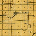 United States Geological Survey Kamiah, ID (1924, 125000-Scale) digital map