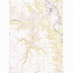 United States Geological Survey Kamiah, ID (1979, 24000-Scale) digital map