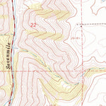United States Geological Survey Kamiah, ID (1979, 24000-Scale) digital map