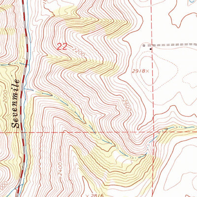 United States Geological Survey Kamiah, ID (1979, 24000-Scale) digital map