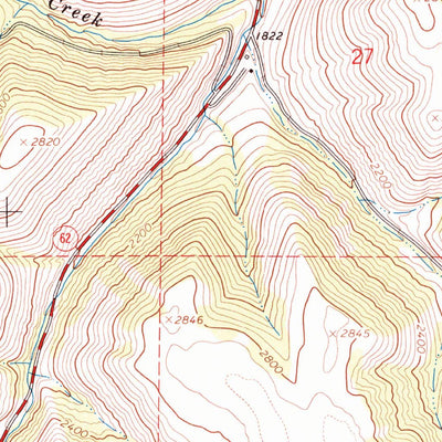 United States Geological Survey Kamiah, ID (1979, 24000-Scale) digital map