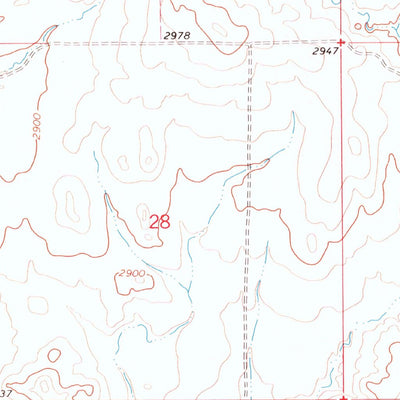 United States Geological Survey Kaminski Hill, MT (1973, 24000-Scale) digital map