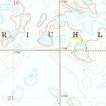 United States Geological Survey Kampeska, SD (1973, 24000-Scale) digital map