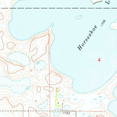 United States Geological Survey Kampeska, SD (1973, 24000-Scale) digital map