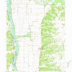 United States Geological Survey Kampsville, IL (1980, 24000-Scale) digital map