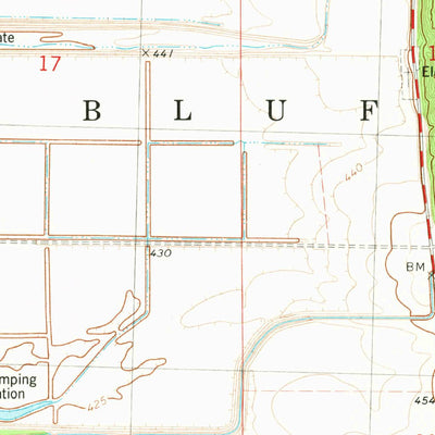 United States Geological Survey Kampsville, IL (1980, 24000-Scale) digital map