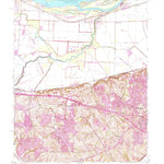 United States Geological Survey Kampville, MO-IL (1954, 24000-Scale) digital map