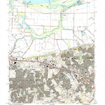 United States Geological Survey Kampville, MO-IL (1994, 24000-Scale) digital map