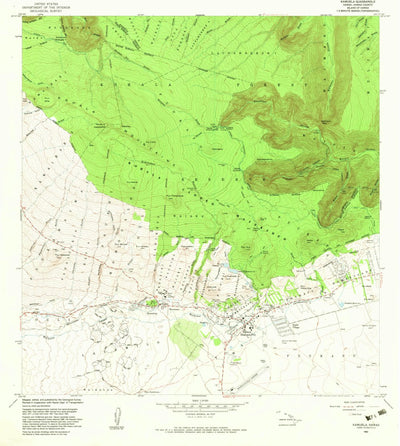 United States Geological Survey Kamuela, HI (1982, 24000-Scale) digital map
