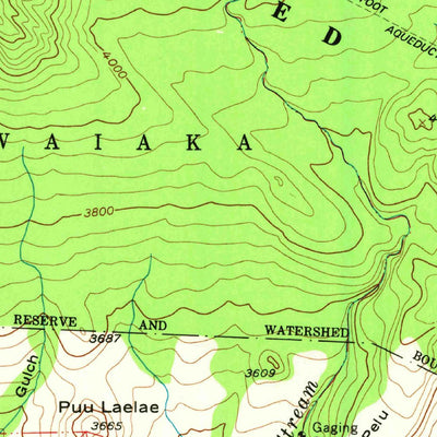 United States Geological Survey Kamuela, HI (1982, 24000-Scale) digital map