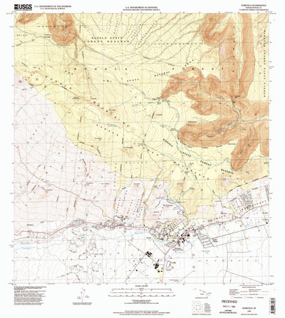 United States Geological Survey Kamuela, HI (1995, 24000-Scale) digital map