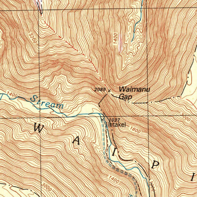 United States Geological Survey Kamuela, HI (1995, 24000-Scale) digital map