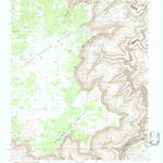 United States Geological Survey Kanab Point, AZ (1988, 24000-Scale) digital map
